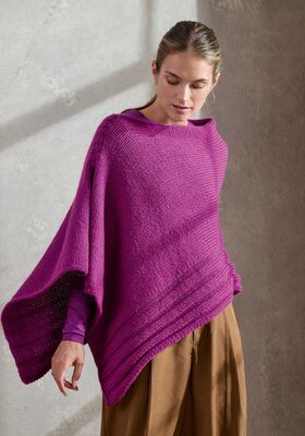 PONCHO Cool Merino Big van Lana Grossa