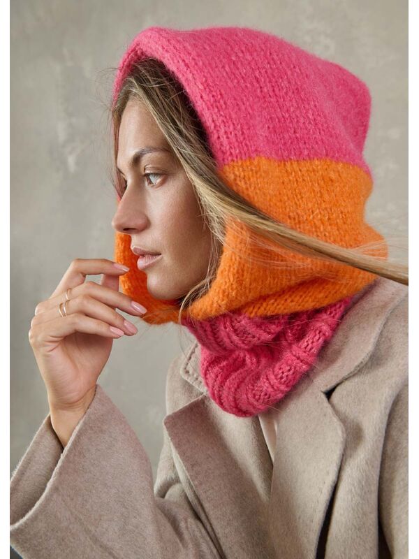 Lana Grossa LOOP MET CAPUCHON Alpaca Air & Brillino