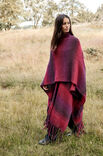 Lana Grossa PONCHO IN TRICOTSTEEK MET PATENTSTEKEN Gomitolo Versione