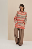 Lana Grossa VEST MET CAPUCHON - TOPDOWN Gomitolo Fusione