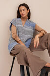 Lana Grossa VEST IN HALVE PATENT Gomitolo Fusione