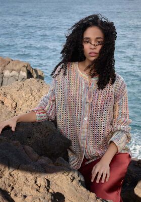 VEST Cotonella Multi van Lana Grossa