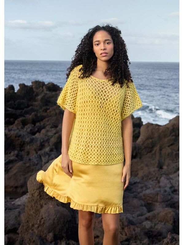 Lana Grossa GITTER-SHIRT Gomitolo Tono & Finito