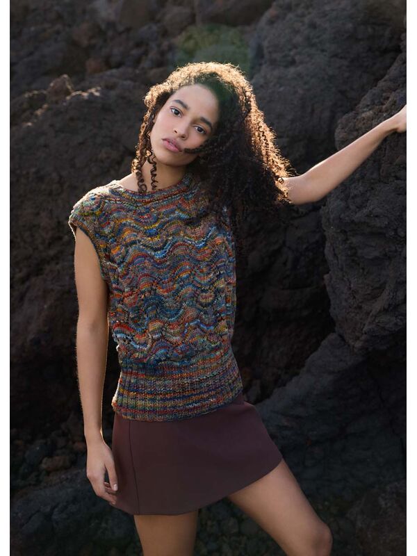Lana Grossa SLIPOVER Cotonella Multi