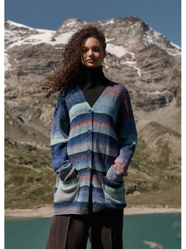 Lana Grossa VEST Gomitolo Fumo