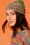 Lana Grossa HOOFDDOEK MET BOOGJES Gomitolo Alga