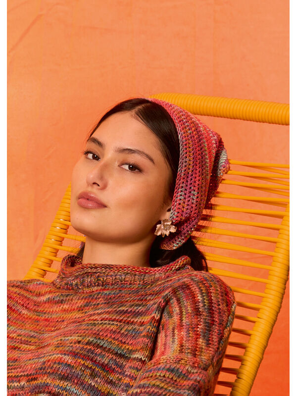 Lana Grossa HOOFDDOEK Gomitolo Alga