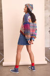 Lana Grossa GESTREEPT VEST Candy