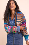 Lana Grossa GESTREEPT VEST Candy