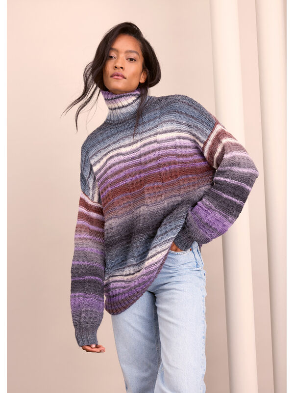 Lana Grossa OVERSIZED TRUI MET COL Gomitolo Gala