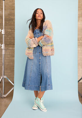 VEST TOP-DOWN Candy & Pelliccia van Lana Grossa