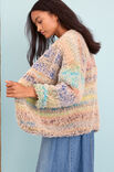 Lana Grossa VEST TOP-DOWN Candy & Pelliccia
