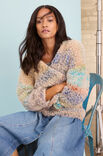 Lana Grossa VEST TOP-DOWN Candy & Pelliccia