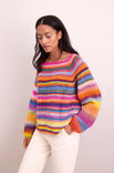 Lana Grossa RAGLAN-TRUI TOP-DOWN Candy