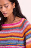 Lana Grossa RAGLAN-TRUI TOP-DOWN Candy