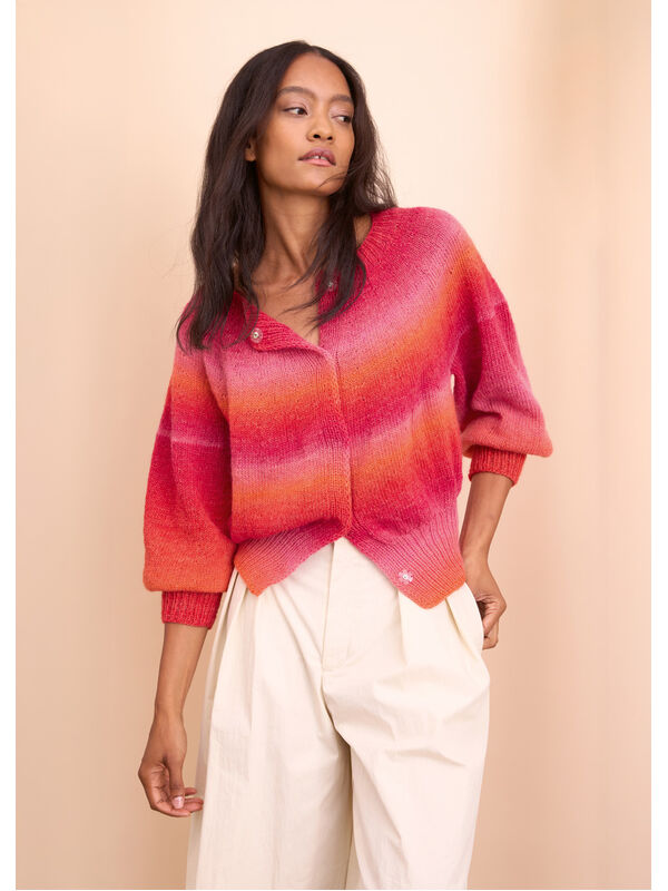 Lana Grossa VEST TOP-DOWN Gomitolo Versione