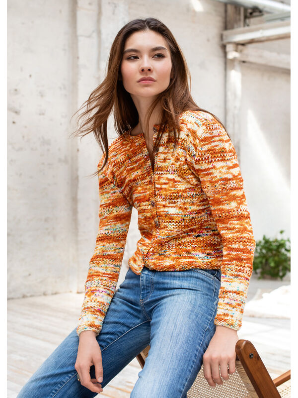 Lana Grossa VEST Cool Wool Hand-dyed