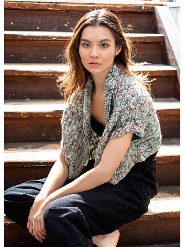 Lana Grossa VEST Ecopuno Hand-dyed
