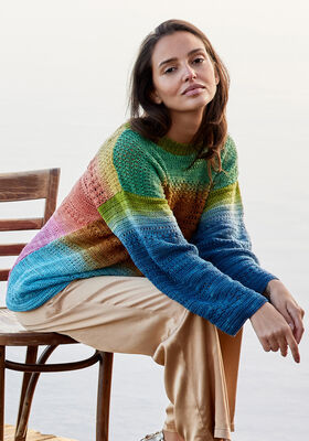 TRUI Cool Wool Lace Hand-dyed van Lana Grossa