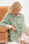 Lana Grossa PONCHO Ecopuno Hand-dyed