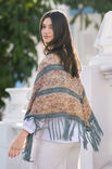 Lana Grossa SCHOUDERDOEK Allora hand-dyed