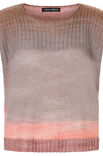 Lana Grossa SLIPOVER Cool Wool Lace hand-dyed