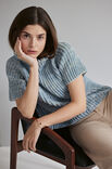 Lana Grossa TRUI IN BOORDPATROON Cool Wool & Cool Wool hand-dyed