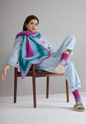 STOLA Cool Wool Lace hand-dyed van Lana Grossa