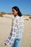 Lana Grossa VEST MET VIERKANTMOTIEVEN Promessa & Cotonella