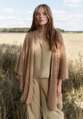MANTEL Ecopuno & Silkhair van Lana Grossa