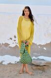 Lana Grossa JURK IN ROOSTERPATROON Alta Moda Cotolana