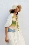 Lana Grossa VEST IN FILETHAKEN Natural Cotton