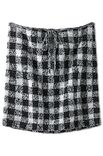 Lana Grossa ROK IN RUITPATROON IN STOKJES Solo Lino & Ecopuno