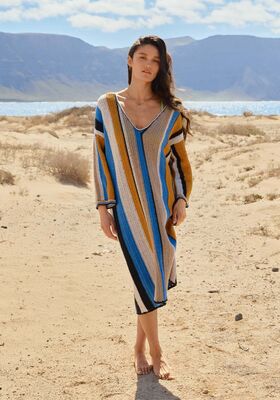 TUNIEK MET STOKJES EN VASTEN Alta Moda Cotolana van Lana Grossa