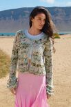 Lana Grossa VEST IN ZIGZAGPATROON MET RUCHES Torto