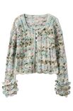 Lana Grossa VEST IN ZIGZAGPATROON MET RUCHES Torto