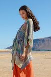 Lana Grossa CAPE IN ROOSTERPATROON Mosaico