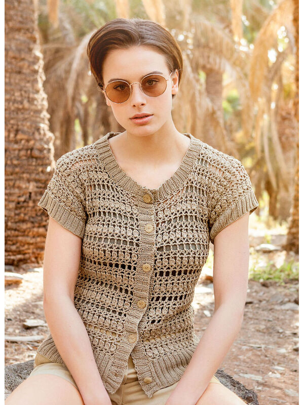 Lana Grossa VEST Solo Lino