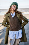 Lana Grossa V-PULLUNDER Cool Merino Print