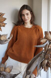 Lana Grossa TRUI MET NAAR VOREN TOE VERLEGDE SCHOUDERNAAD Cool Merino Big