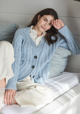 VEST IN BREED BOORDPATROON Cool Merino Big van Lana Grossa