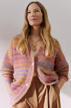 Lana Grossa VEST IN PATENTPATROON Silkhair Print