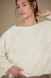 Lana Grossa TRUI IN ENTRELAC-TECHNIEK Cool Merino Big