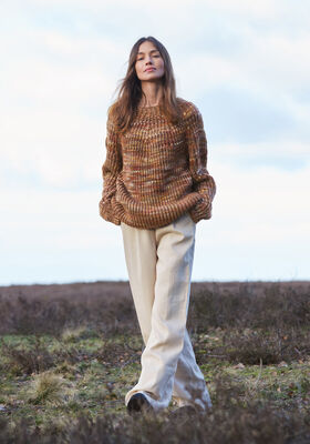 TRUI MET RONDE PAS Cool Merino Big Color van Lana Grossa