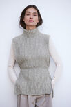 Lana Grossa GEWIKKELD VESTJE Cool Merino