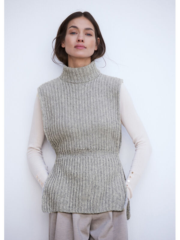 Lana Grossa GEWIKKELD VESTJE Cool Merino