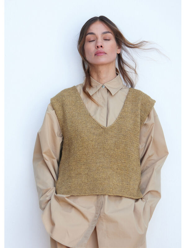 Lana Grossa HES MET V-HALS New Classic