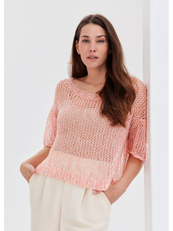 Lana Grossa SHIRT MET KORTE MOUWEN Bella