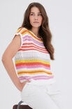 Lana Grossa GESTREEPT SHIRT Riccio