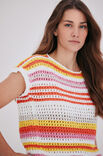 Lana Grossa GESTREEPT SHIRT Riccio